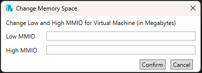 Change MMIO Space